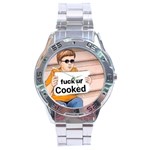 Cook 2 Stainless Steel Analogue Watch